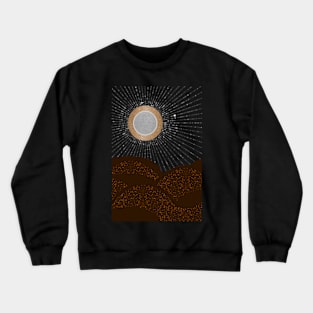 Rays of Love - Silver Bronze Crewneck Sweatshirt